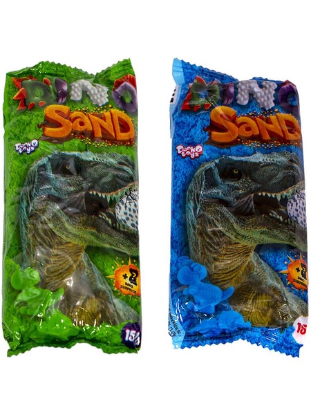 Набор для творчества - "Кинетический песок "Dino Sand" цвет разноцветный ЦБ-00213803 SKT000894657 фото
