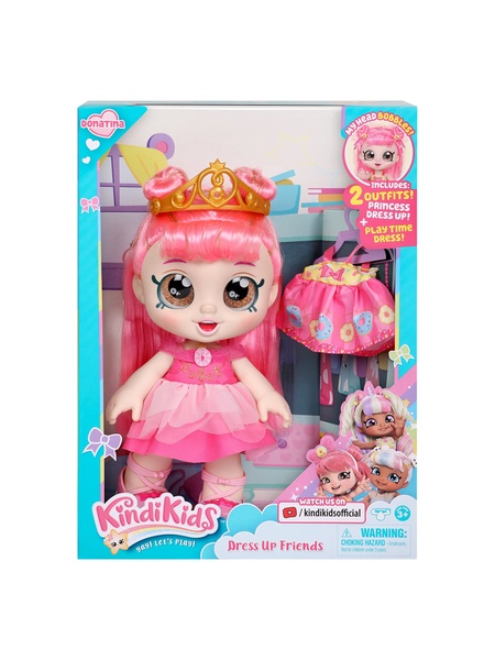 Кукла Донатина - Принцесса KINDI KIDS цвет разноцветный ЦБ-00217598 SKT000902875 фото