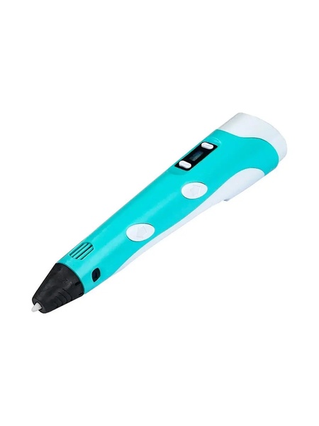 3D Ручка PEN-2 с LCD-дисплеем цвет голубой ЦБ-00215765 SKT000899222 фото