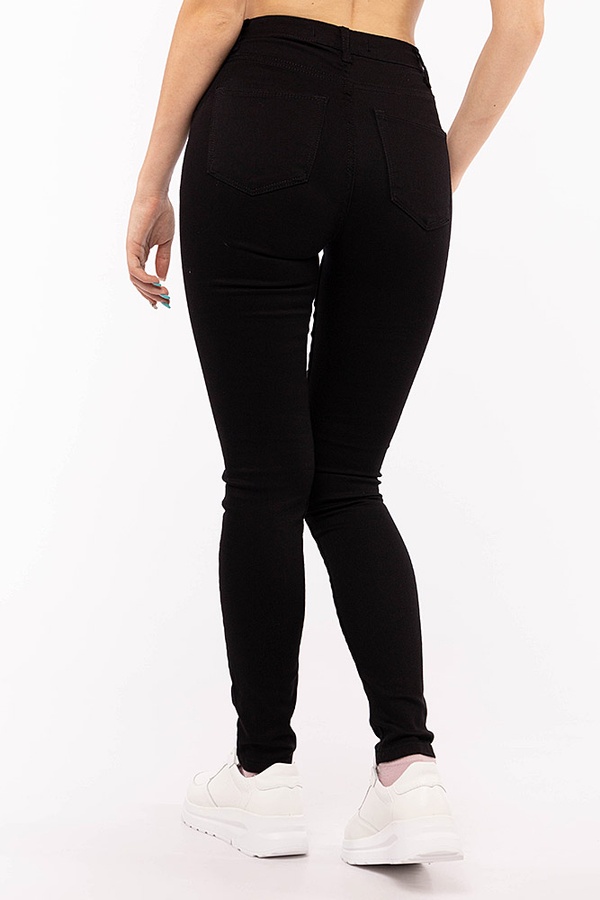 Жіночі джинси 42 колір чорний ЦБ-00197033 SKT000860419 фото
