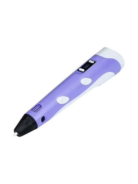 3D ручка для детей с LCD дисплеем цвет фиолетовый ЦБ-00215767 SKT000899224 фото