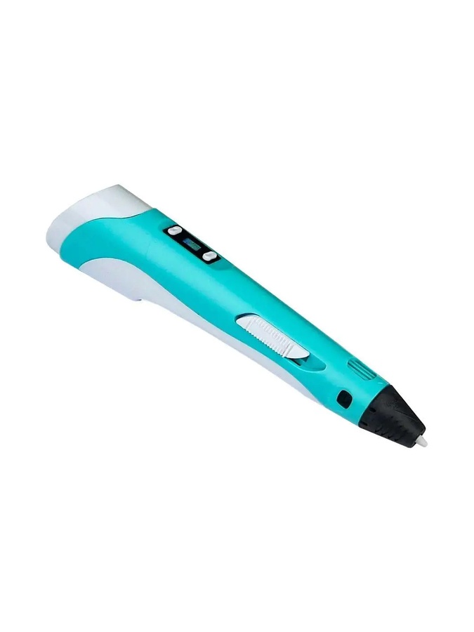 Детская 3D ручка с LCD дисплеем цвет голубой ЦБ-00215768 SKT000899225 фото