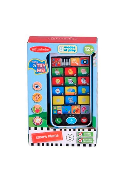 Детский музыкальный мобильный телефон цвет разноцветный ЦБ-00245071 SKT000980484 фото