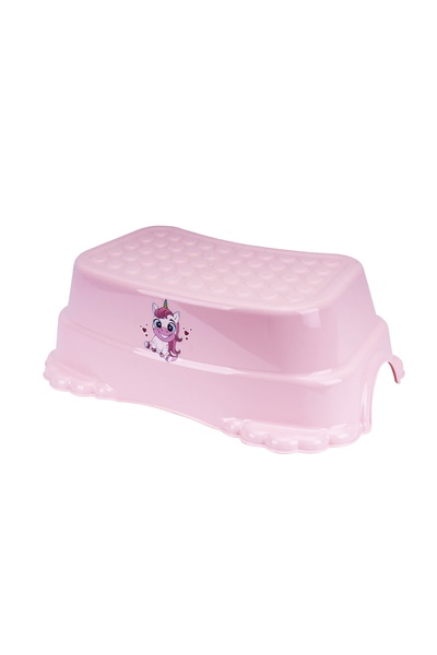Подставка-ступенька детская цвет розовый ЦБ-00207543 SKT000883088 фото