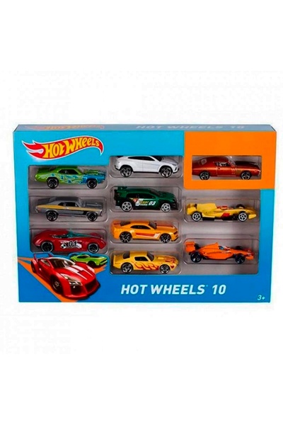Набор машинок Hot Wheels – 10 штук цвет разноцветный 00-00178992 SKT000208740 фото