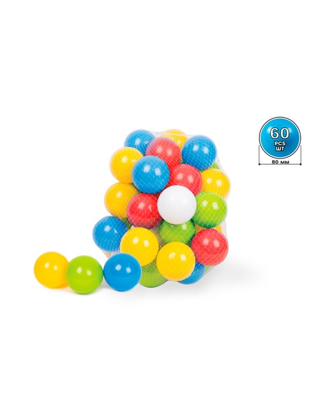 Игрушка "Набор шариков для сухих бассейнов" цвет разноцветный ЦБ-00115758 SKT000445589 фото