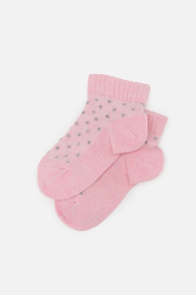 Носки для девочки 23-26 цвет розовый ЦБ-00249726 SKT000991712 фото