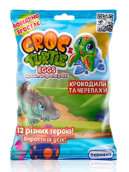 Растущая игрушка в яйце - Крокодилы и черепахи цвет разноцветный ЦБ-00204441 SKT000876221 фото