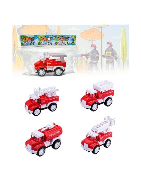Пожарная машинка цвет разноцветный ЦБ-00232167 SKT000937972 фото