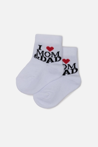 Шкарпетки для дівчинки 17-19 колір білий ЦБ-00243725 SKT000969160 фото