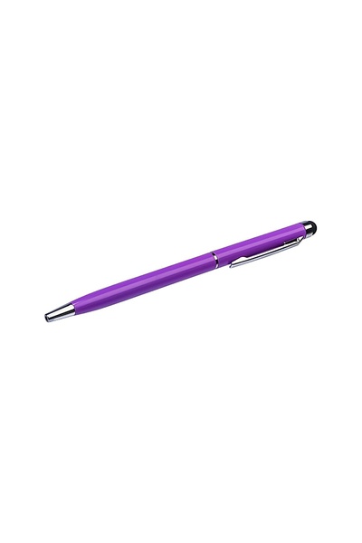Стилус емкостной с шариковой ручкой, металлический цвет лавандовый ЦБ-00224840 SKT000921078 фото