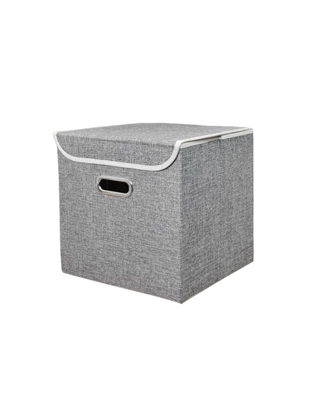Коробка складна для зберігання речей "Grey" 31*31*31 см цвет серый ЦБ-00215783 SKT000899250 фото