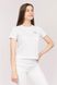 Женская футболка цвет белый ЦБ-00193566 SKT000852112 фото 1