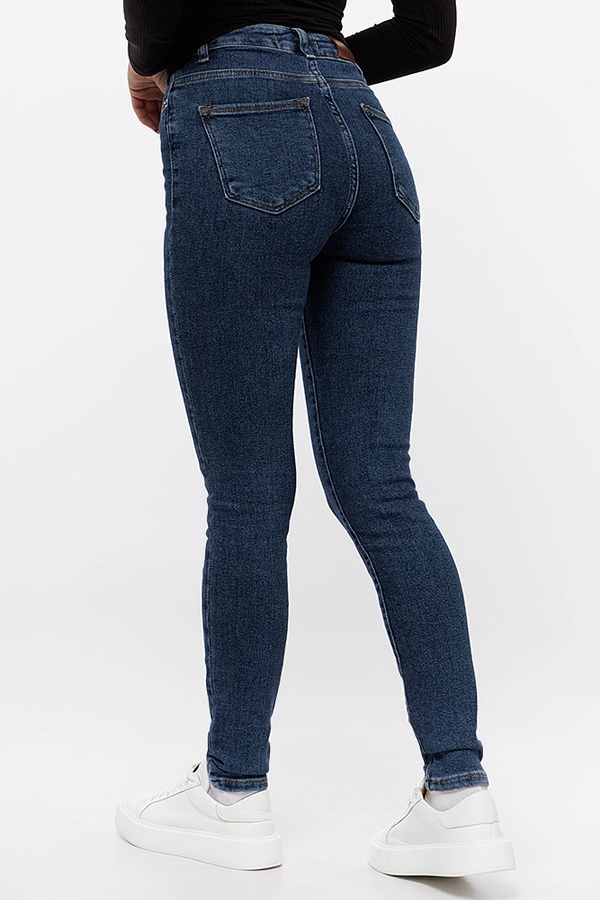 Жіночі джинси 42 колір синій ЦБ-00208071 SKT000883995 фото