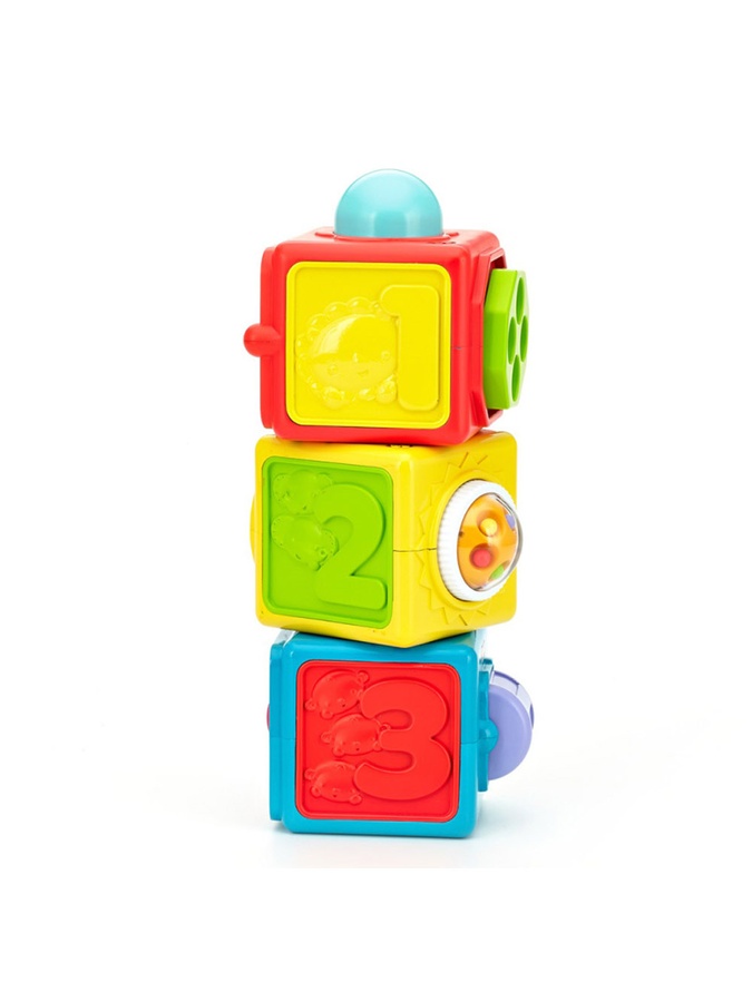 Кубики, що рухаються "Яскраві" колір різнокольоровий ЦБ-00120801 SKT000453814 фото
