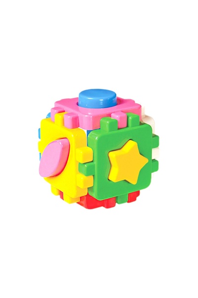 Игрушка куб "Умный малыш Мини" цвет разноцветный 00-00034979 SKT000930879 фото