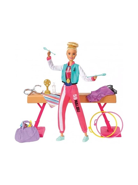 Ігровий набір "Гімнастка" Barbie колір різнокольоровий ЦБ-00232353 SKT000938368 фото