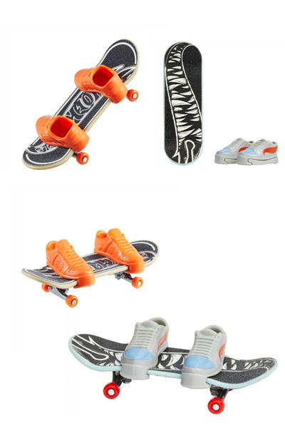 Скейт и обувь для пальчиков Hot Wheels цвет разноцветный ЦБ-00239753 SKT000959516 фото