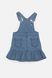 Джинсовый сарафан для девочки 122 цвет голубой ЦБ-00248817 SKT000990181 фото 3