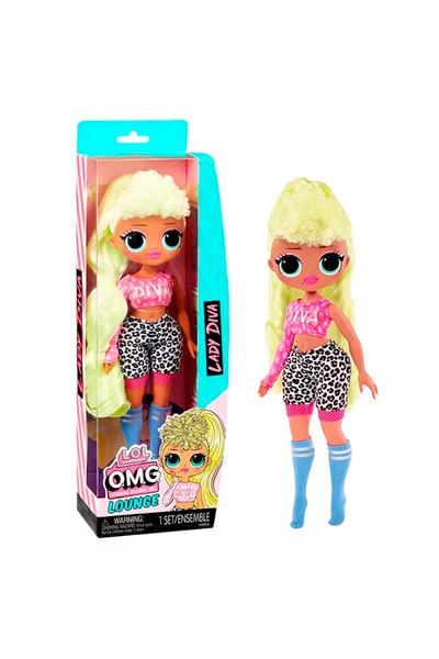 Кукла L.O.L. Surprise! серии "OPP OMG" - ЛЕДИ ДИВА цвет разноцветный ЦБ-00246760 SKT000985289 фото