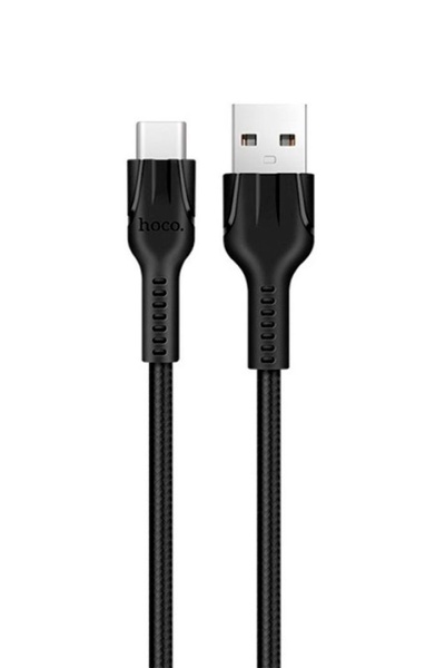 Кабель Hoco U31 USB to Type-C 1.2m цвет черный ЦБ-00245377 SKT000981405 фото