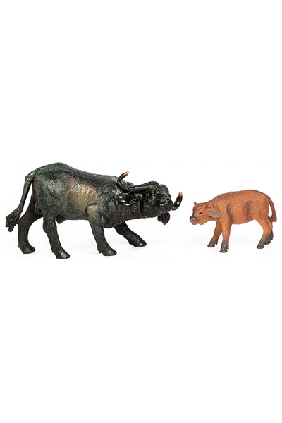 Набор фигурок животного "Сафари" Африканский бык и теленок цвет разноцветный ЦБ-00237311 SKT000953942 фото