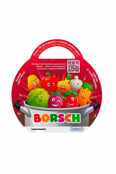 Стретч-іграшка у вигляді овочу – Borsch колір різнокольоровий ЦБ-00239801 SKT000959576 фото