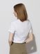 Женская футболка регуляр 48 цвет белый ЦБ-00216232 SKT000900240 фото 3