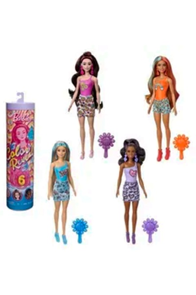 Кукла "Цветное перевоплощение" Barbie, серия "Радужные и стильные" цвет разноцветный ЦБ-00245006 SKT000980405 фото
