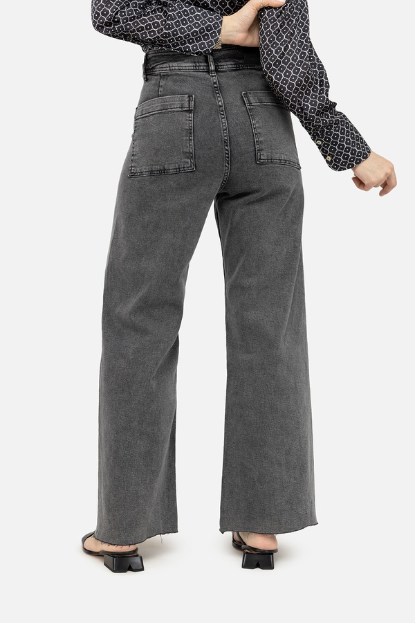 Жіночі джинси 42 колір сірий ЦБ-00244116 SKT000977823 фото