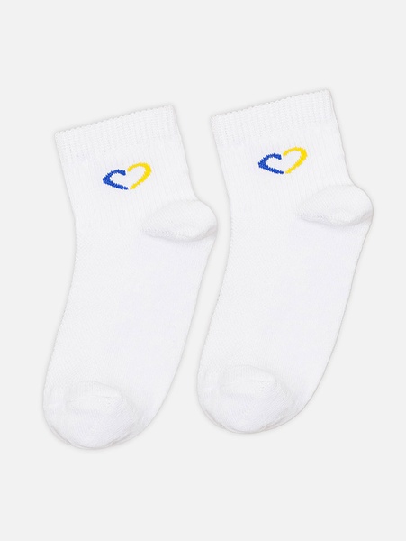 Шкарпетки для дівчинки 23-26 колір білий ЦБ-00219850 SKT000908426 фото
