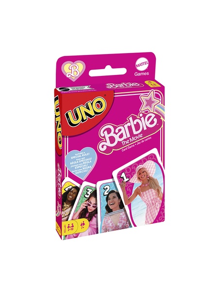 Настольная игра UNO "Barbie в кино" цвет разноцветный ЦБ-00229504 SKT000932532 фото
