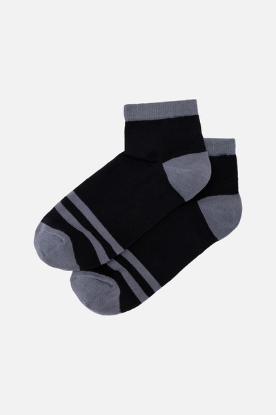 Чоловічі шкарпетки 43-45 колір чорний ЦБ-00245297 SKT000981136 фото