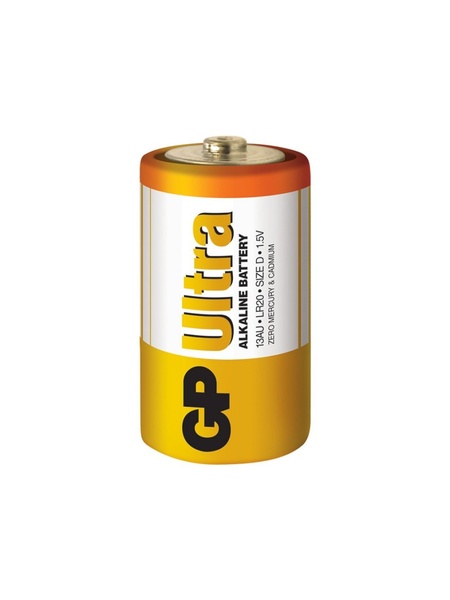 Батарейка ULTRA ALKALINE, лужна, трей S2, LR20/D (20), Ціна за 1 шт колір різнокольоровий ЦБ-00146244 SKT000505213 фото