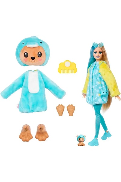 Кукла Barbie "Cutie Reveal" серии "Великолепное комбо" – кролик в костюме коалы цвет разноцветный ЦБ-00245008 SKT000980407 фото