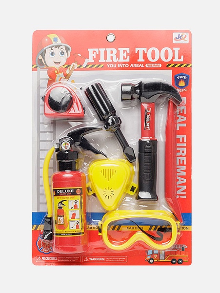 Набор инструментов "Пожарник" цвет разноцветный ЦБ-00223389 SKT000917395 фото