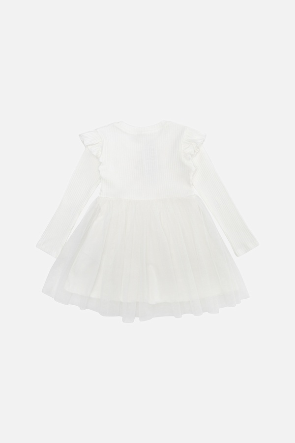 Сукня для дівчинки 110 колір молочний ЦБ-00241845 SKT000962817 фото