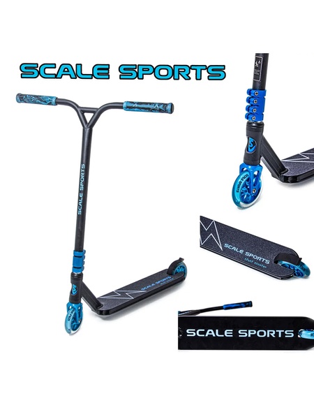 Трюковый самокат Scale Sports с системой HIC цвет синий ЦБ-00231232 SKT000936283 фото
