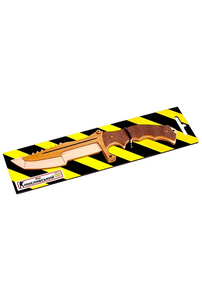 Игрушка - сувенирный нож "ОХОТНИК GOLD" цвет разноцветный ЦБ-00241137 SKT000961201 фото