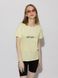 Жіноча футболка регуляр 50 колір жовтий ЦБ-00216235 SKT000900256 фото 1