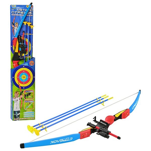 Детская игрушка "Лук со стрелами" цвет разноцветный 00-00039723 SKT000039927 фото
