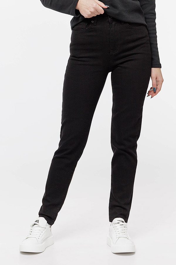Жіночі джинси 38 колір чорний ЦБ-00208064 SKT000883958 фото