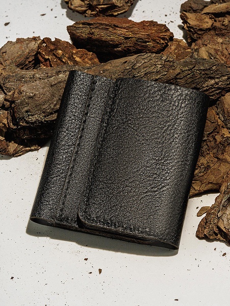 Чоловічий гаманець колір чорний ЦБ-00133378 SKT000475268 фото