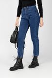 Жіночі джинси мом 38 колір темно-синій ЦБ-00236633 SKT000952611 фото