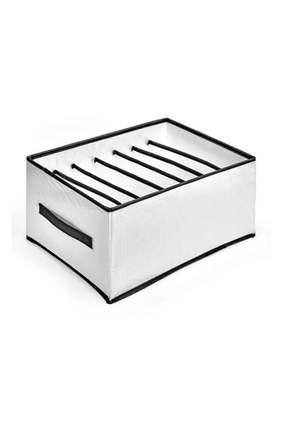 Коробка-органайзер для хранения белья цвет белый ЦБ-00248252 SKT000988774 фото