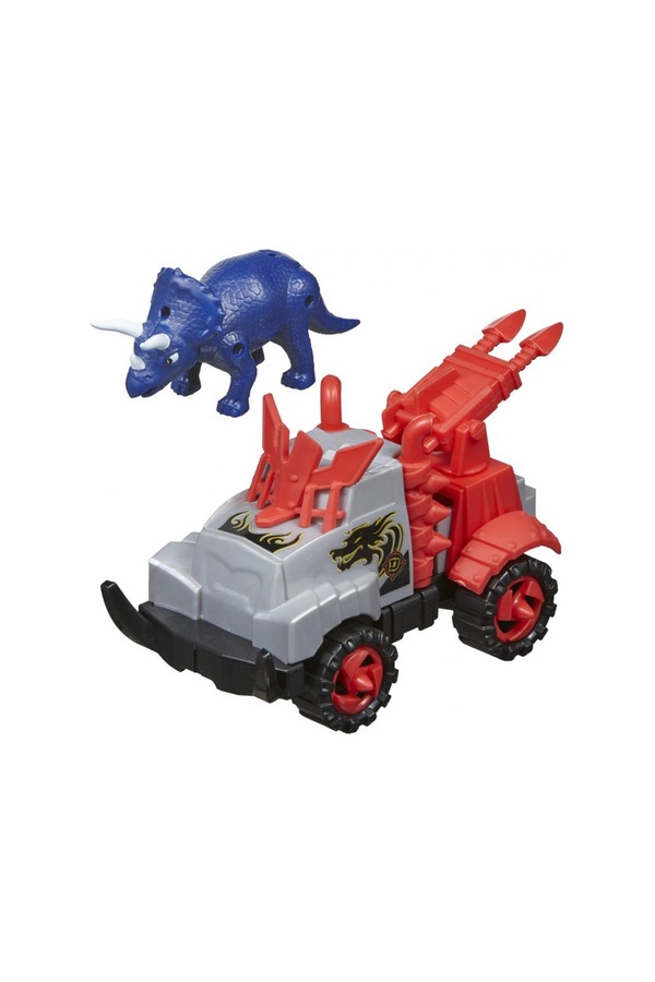 Ігровий набір – машинка та динозавр Triceratops blue колір різнокольоровий ЦБ-00204541 SKT000876381 фото