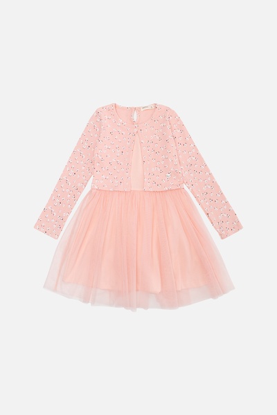 Сукня для дівчинки 110 колір персиковий ЦБ-00241844 SKT000962810 фото