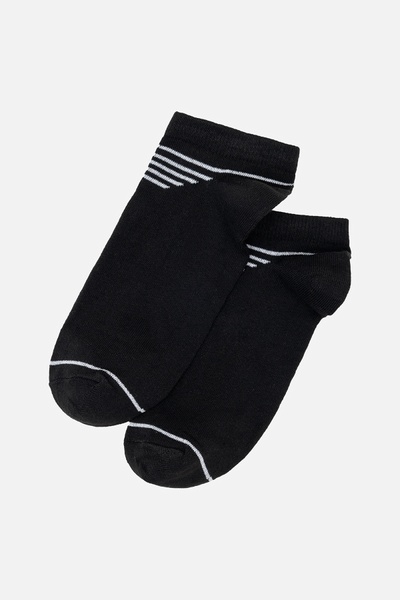 Чоловічі шкарпетки 43-45 колір чорний ЦБ-00245302 SKT000981146 фото