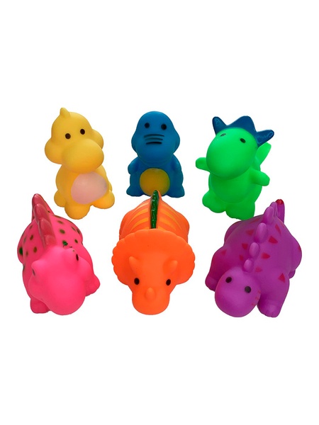 Набор игрушек для купания "Динозавры" цвет разноцветный ЦБ-00228063 SKT000928160 фото
