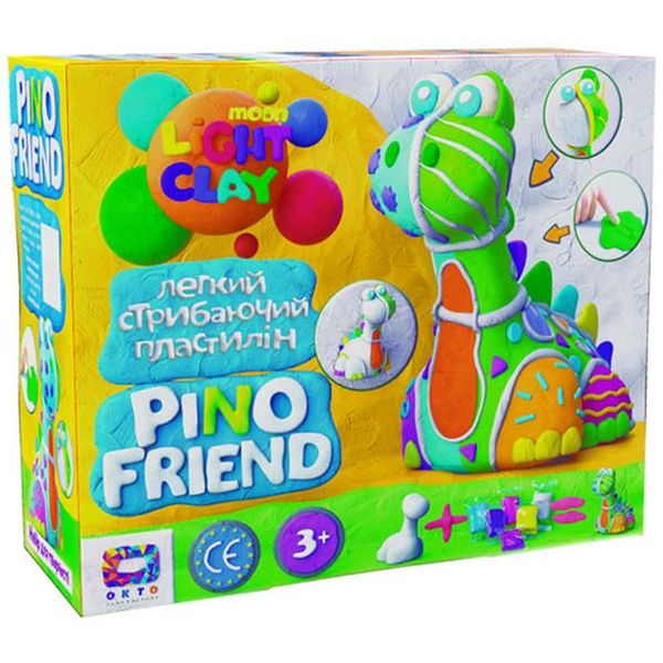 Набор легкого прыгающего пластилина "Pino Friend Бард" цвет разноцветный ЦБ-00132703 SKT000473761 фото